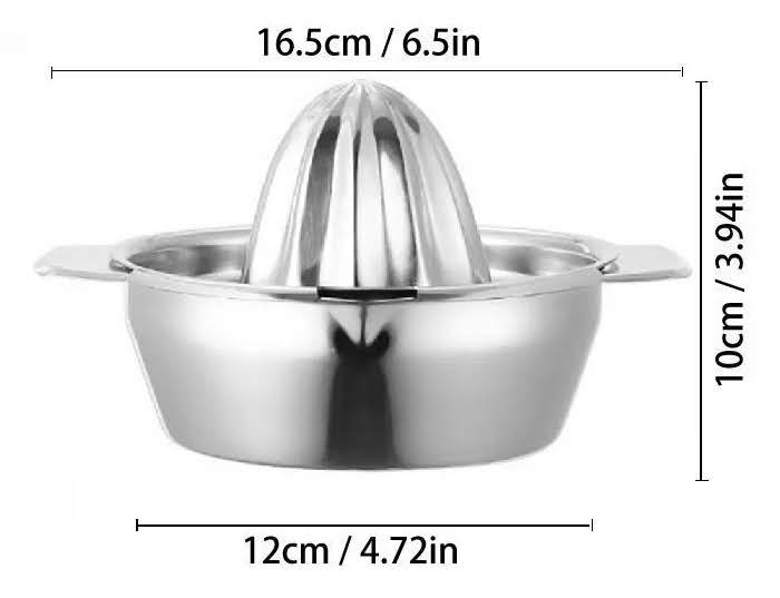 Dụng cụ vắt cam bằng inox tiện dụng