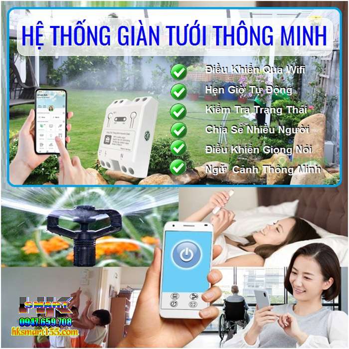 Hệ thống tưới cây thông minh