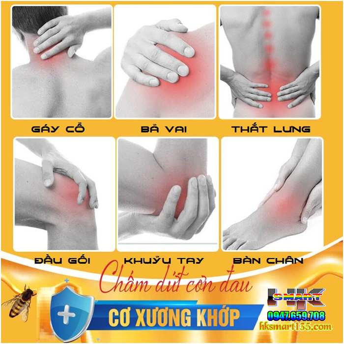 Kem Nọc Ong Giảm Đau Và Chữa Lành Xương Khớp Sumifun