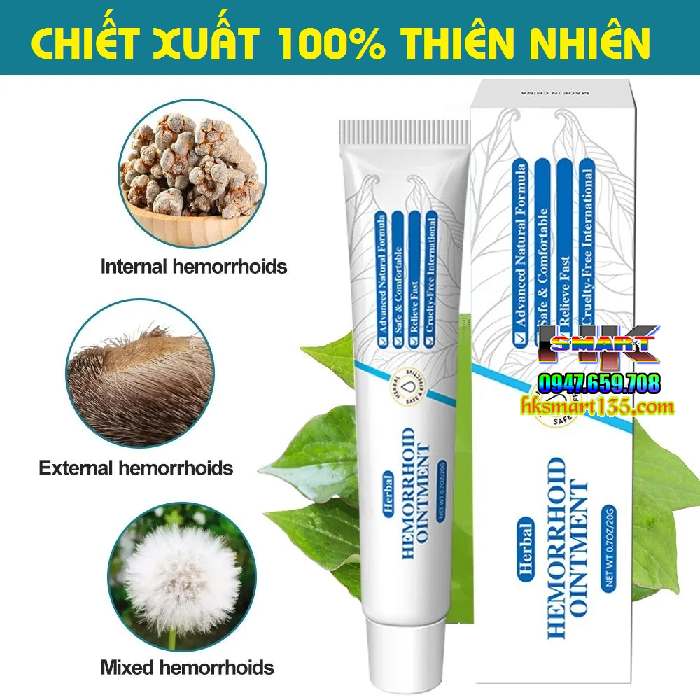 Kem Bôi Trĩ Healmusz Hemorrhoid Ointment 