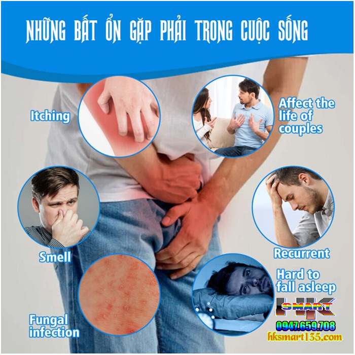 Kem bôi trị ngứa vùng kín nam giới