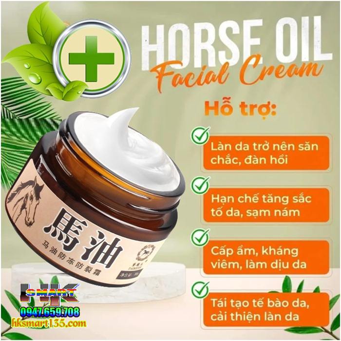 Kem dầu ngựa Horse Oil Cream 30Gr nội địa Trung