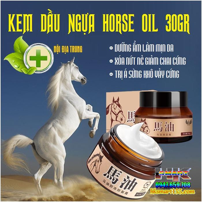 Kem dầu ngựa Horse Oil Cream 30Gr nội địa Trung