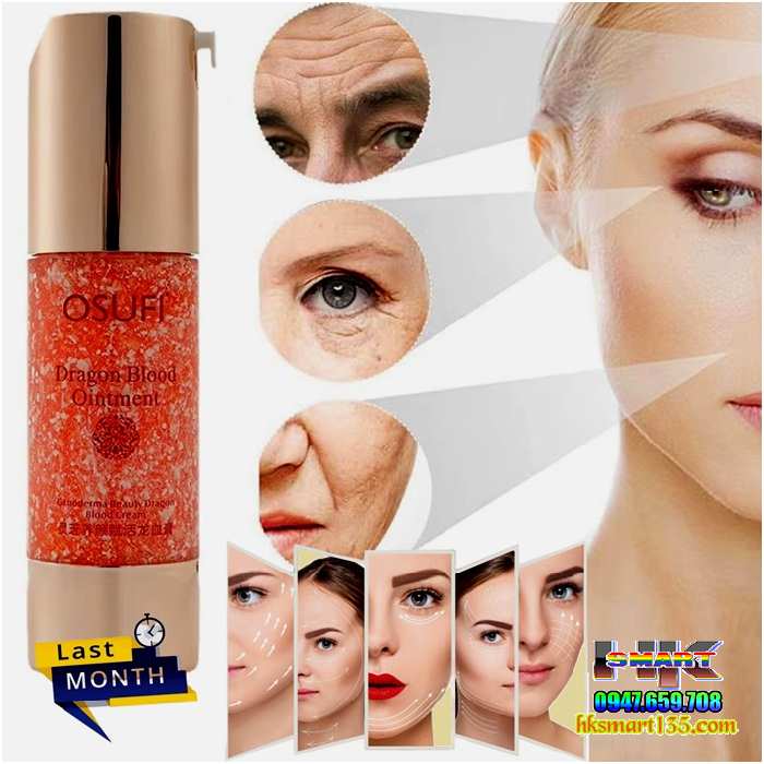 Kem Huyết Rồng Oushufei 33gr Trẻ Hóa Làn Da- Dưỡng Trắng Da Mờ Nám Giảm Thâm Ngăn Ngừa Lão Hóa