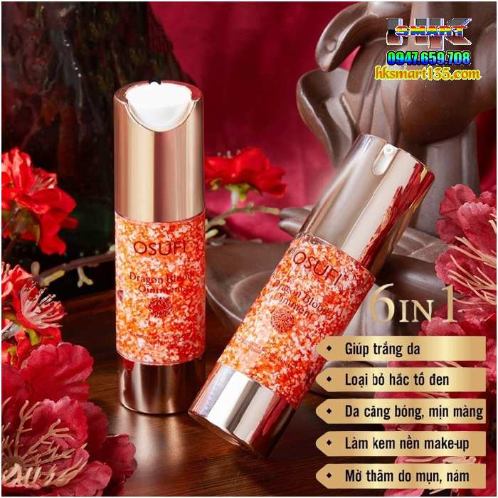 Kem Huyết Rồng Oushufei 33gr Trẻ Hóa Làn Da- Dưỡng Trắng Da Mờ Nám Giảm Thâm Ngăn Ngừa Lão Hóa