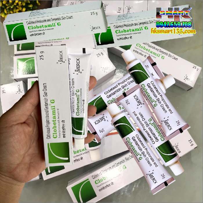 Kem trị nám tàn nhang Clobetamil G