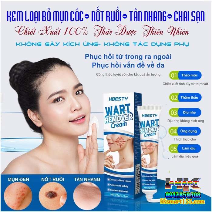 Kem Loại Bỏ Mụn Nám Tàn Nhang