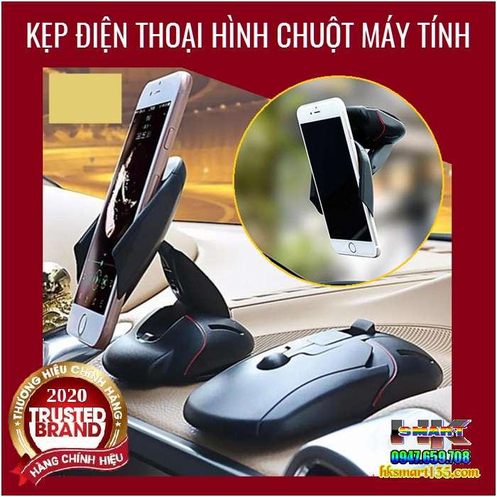 Kẹp điện thoại hình chuột máy tính