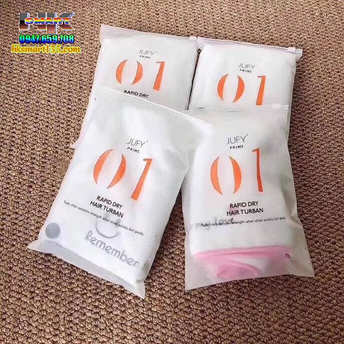 Khăn mũ quấn đầu khô tóc siêu thấm