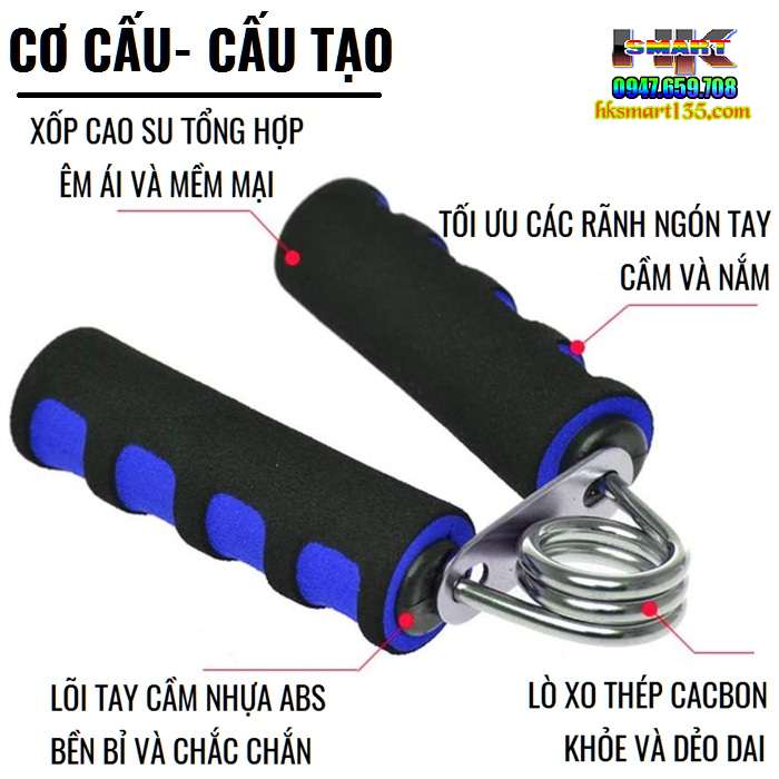 Kìm bóp tập cơ tay