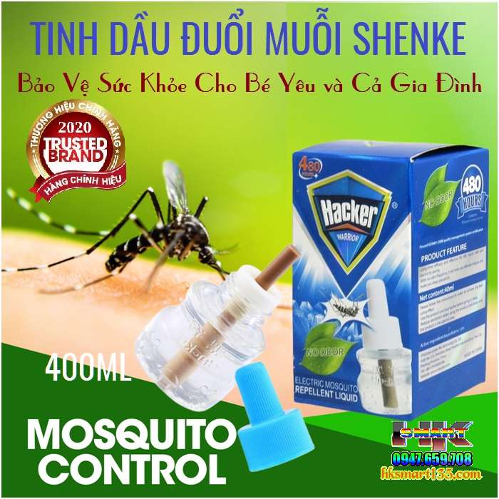 Lọ tinh dầu đuổi muỗi