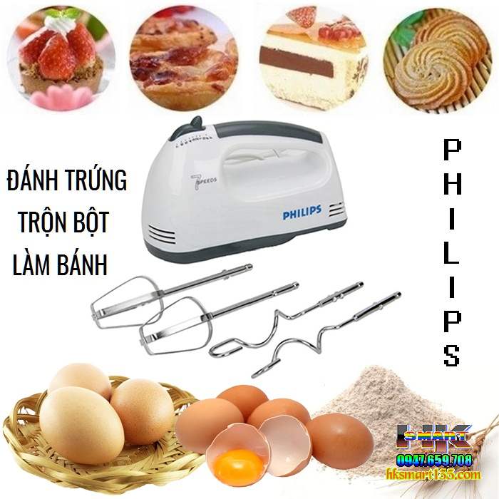 Máy đánh trứng cầm tay Philips