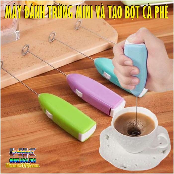 Máy đánh trứng, cafe mini