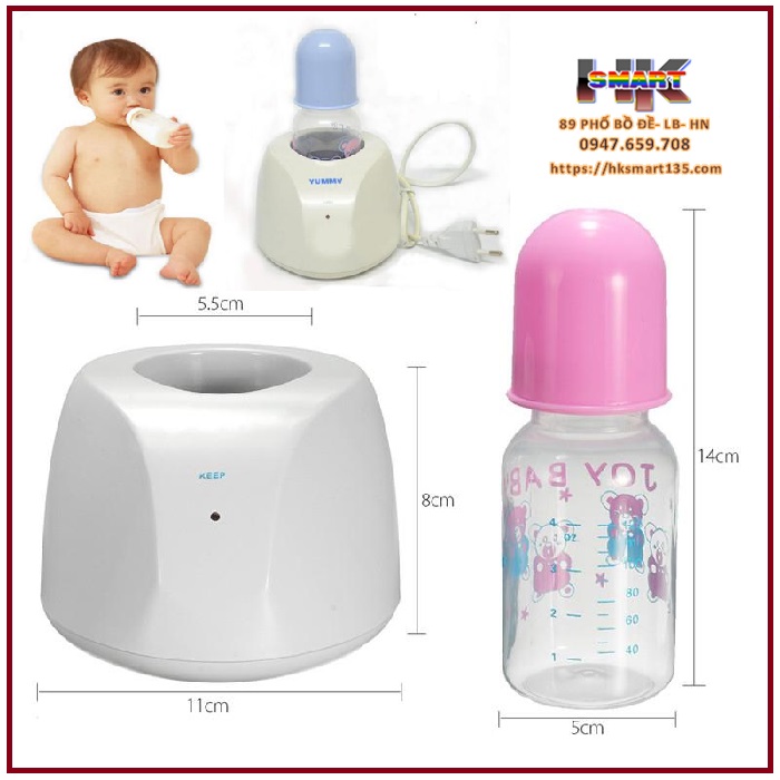 Máy hâm nóng sữa Yummy 18A