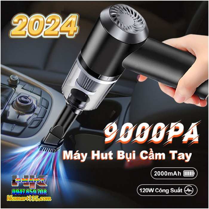 Máy hút bụi tích điện cầm tay mini 2 chiều YT-M2037