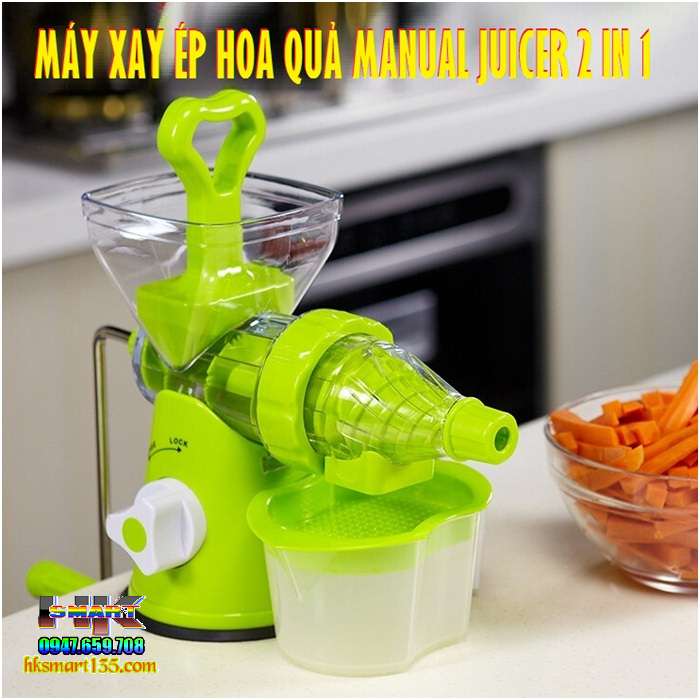 Máy ép trái cây Manual Juicer 2 in 1