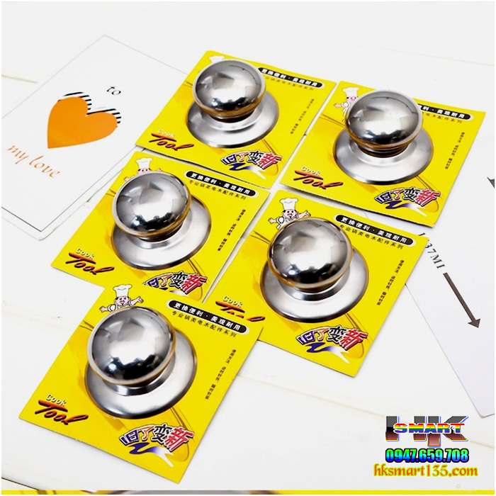 Núm thay thế cho nắp vung nồi- xoong- chảo