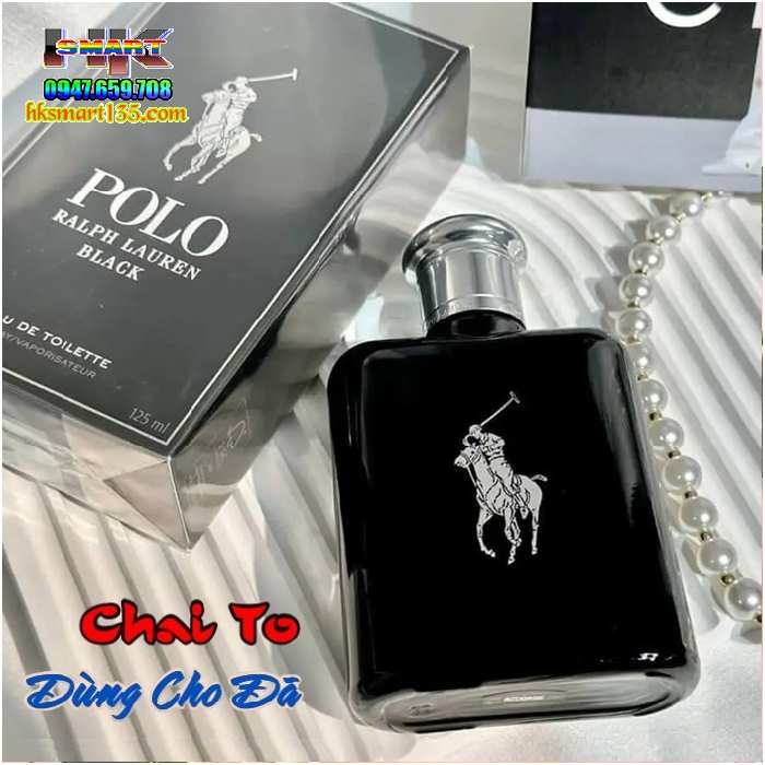 Nước Hoa Nam Rallaure P0l0 Black Ed Spray 125ml Hương Kinh Điển Đẳng Cấp Phái Mạnh