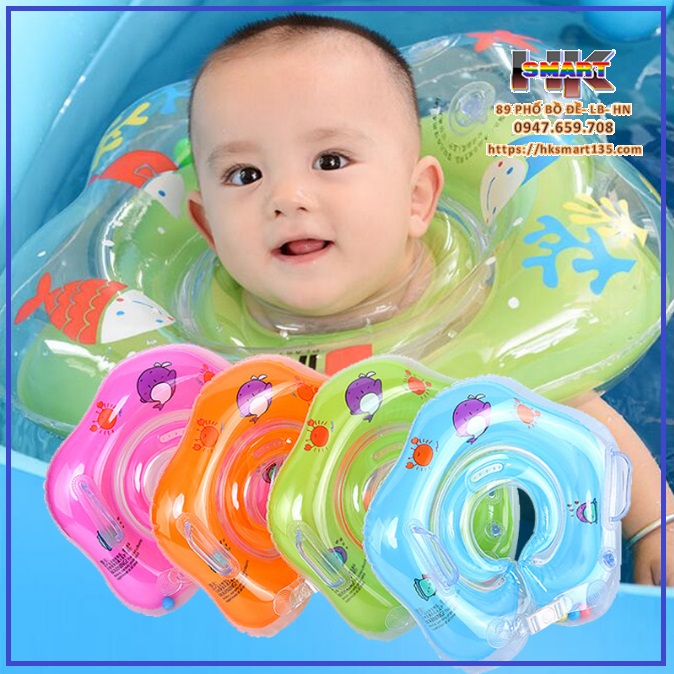 Phao Bơi Đỡ Cổ Chống Lật Cho Bé 1