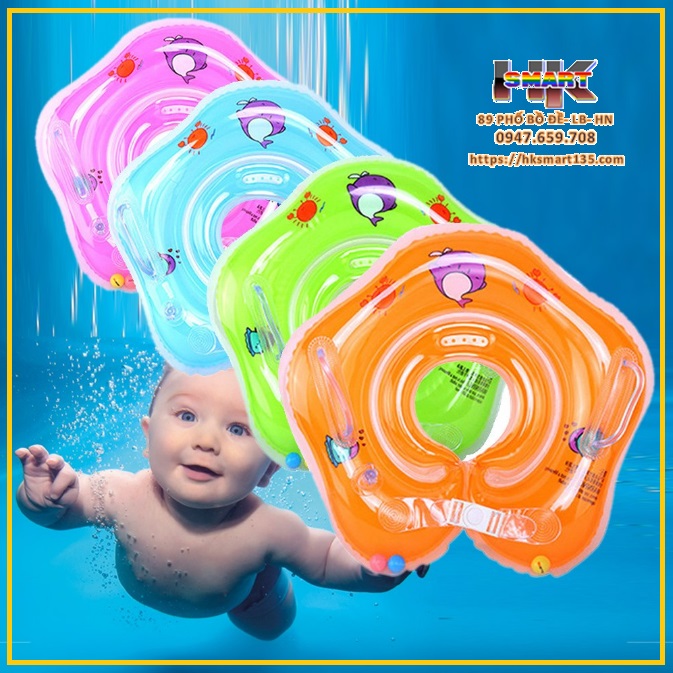 Phao Bơi Đỡ Cổ Chống Lật Cho Bé 2