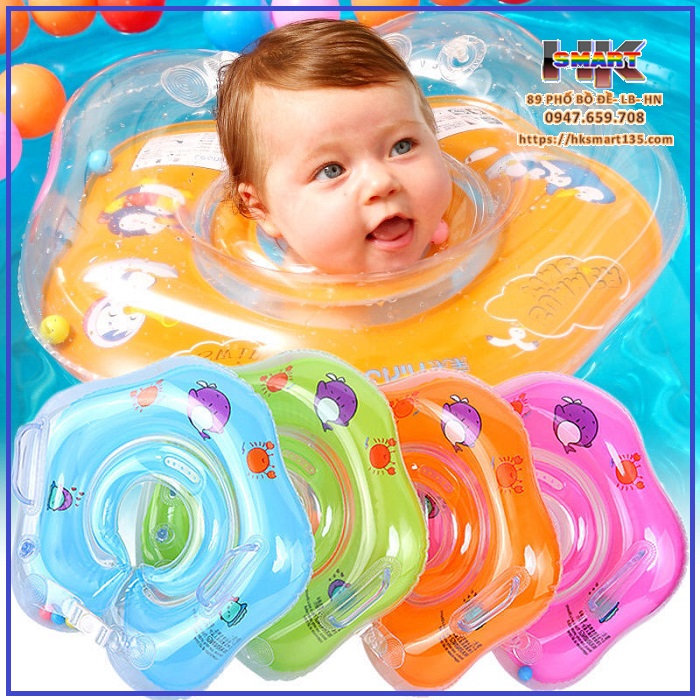 Phao Bơi Đỡ Cổ Chống Lật Cho Bé
