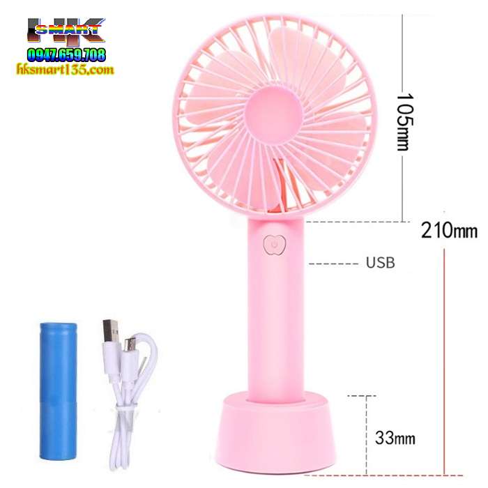 Quạt mini cầm tay để bàn