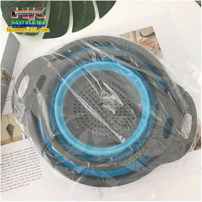 Bộ 2 Rổ Silicon Xếp Gọn Đa Năng