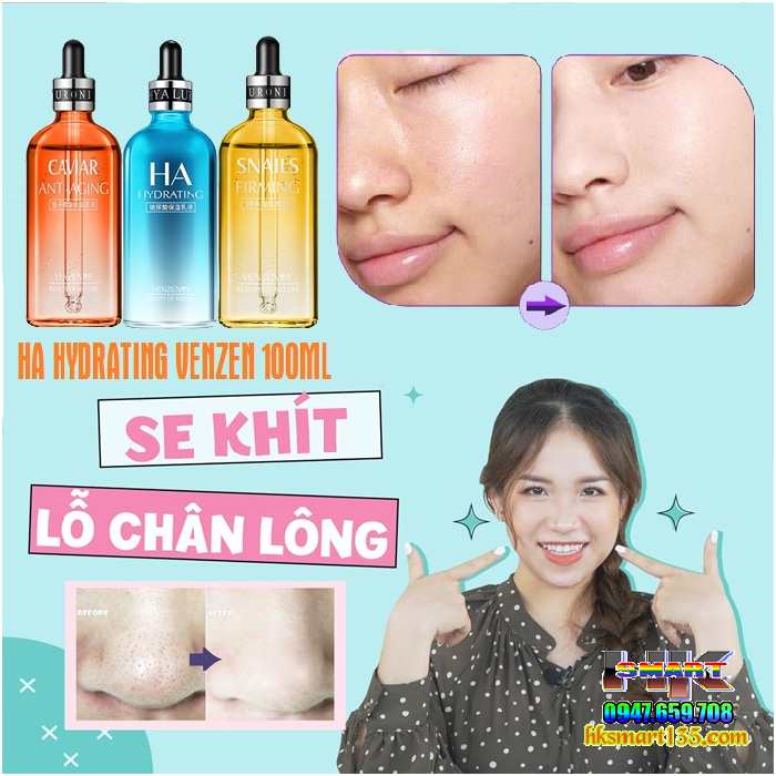 Tinh chất dưỡng da HA Hydrating Venzen 100ml