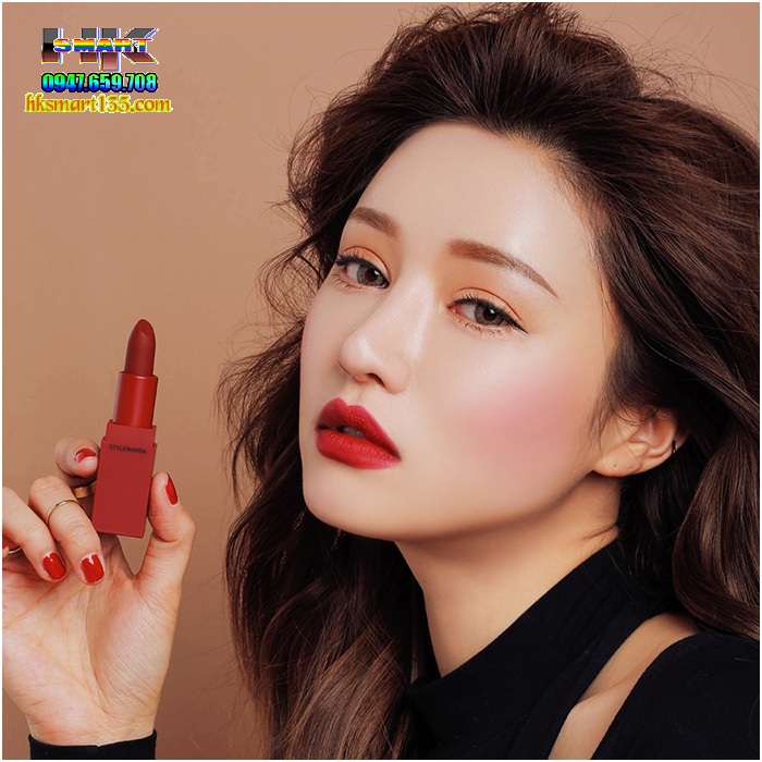 Set 5 son 3CE Mood Recipe mini nâu chính hãng 6