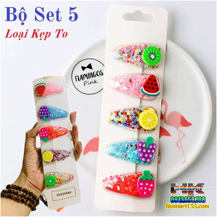 Set Kẹp Tóc Cho Mẹ và Bé