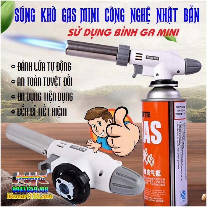 Súng Khò Ga Điện Tử Cầm Tay Mini Nhật Bản