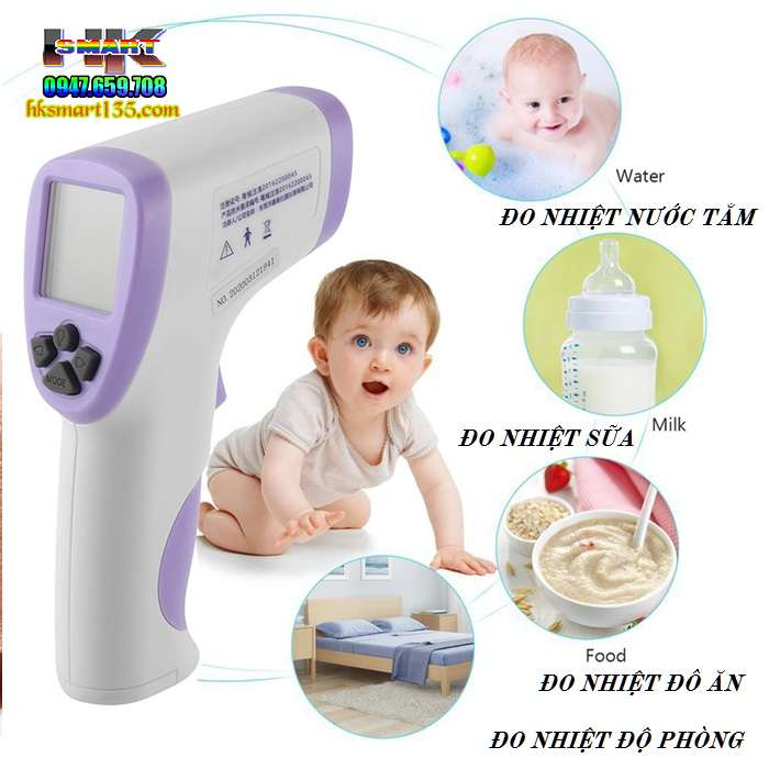 nhiệt kế hồng ngoại đa chức năng Infrared Thermometer HT-820D