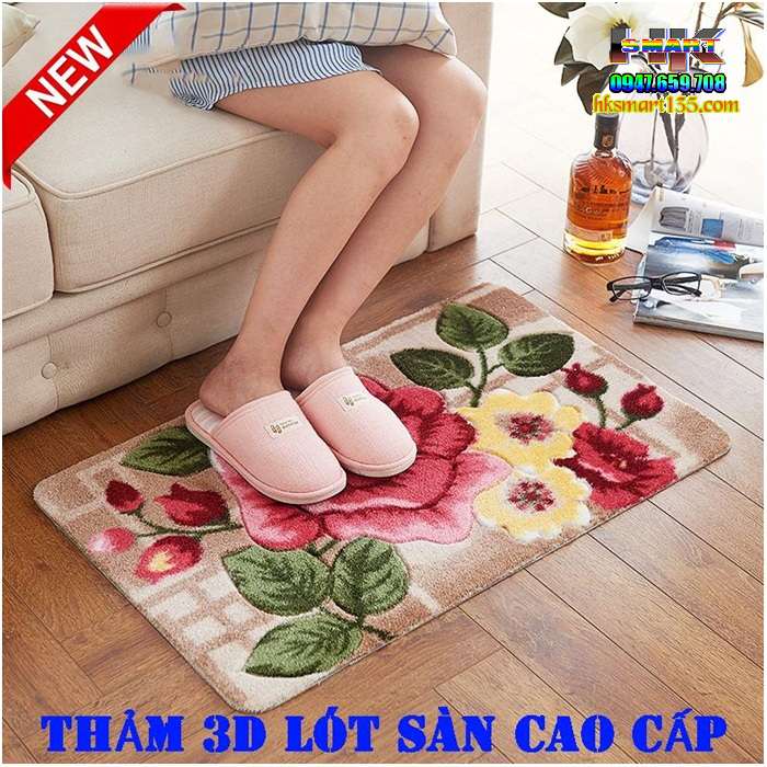 Thảm chùi chân 3d siêu thấm