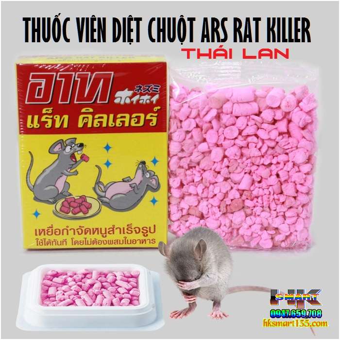 Thuốc viên diệt chuốt ars rat killer thái lan