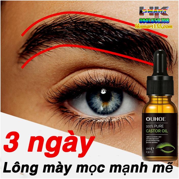 Tinh Chất Kích Thích Mọc Lông Mi Lông Mày OUHOE 10ml