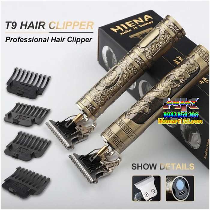 Tông đơ lưỡi chữ T cắt tóc cạo râu đa chức năng