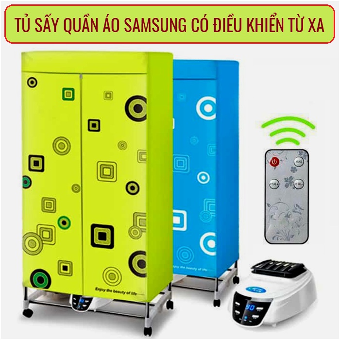 Tủ sấy quần áo Samsung có điều khiển từ xa