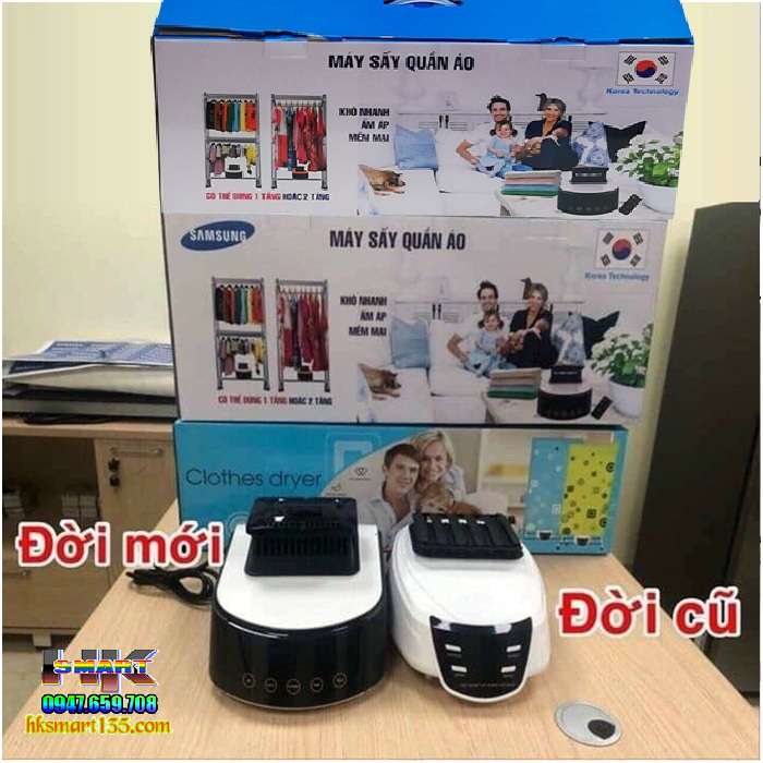 Máy sấy quần áo Samsung có đèn UV diệt khuẩn