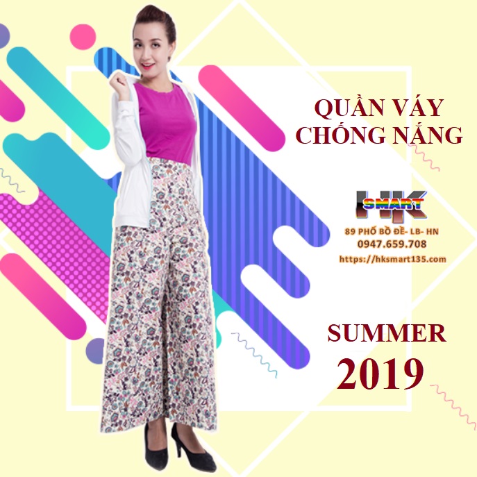 Váy chống nắng dạng quần