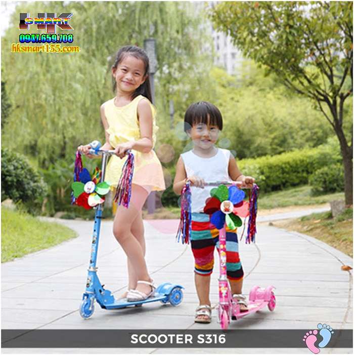 Xe trượt 3 bánh scooter cho bé