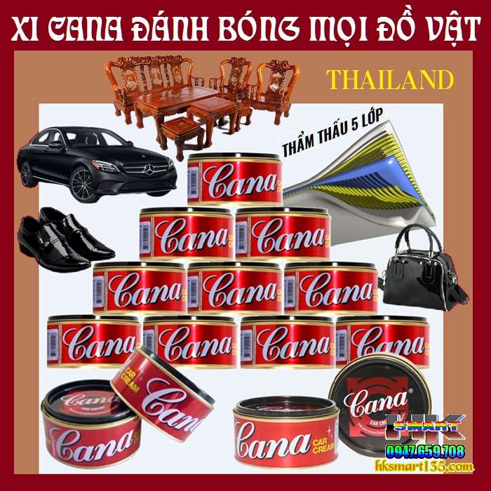 Xi đánh bóng xóa xước Cana Car Cream