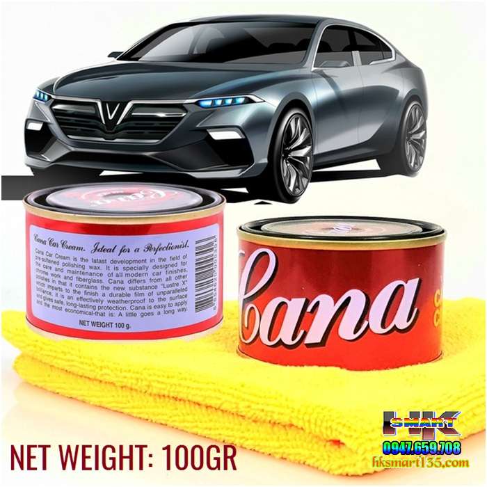 Xi đánh bóng xóa xước Cana Car Cream