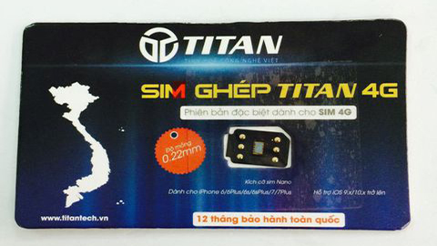 Cách lắp Sim Ghép TiTan 4G chỉ trong vài bước Cách lắp Sim Ghép TiTan 4G chỉ trong vài bước
