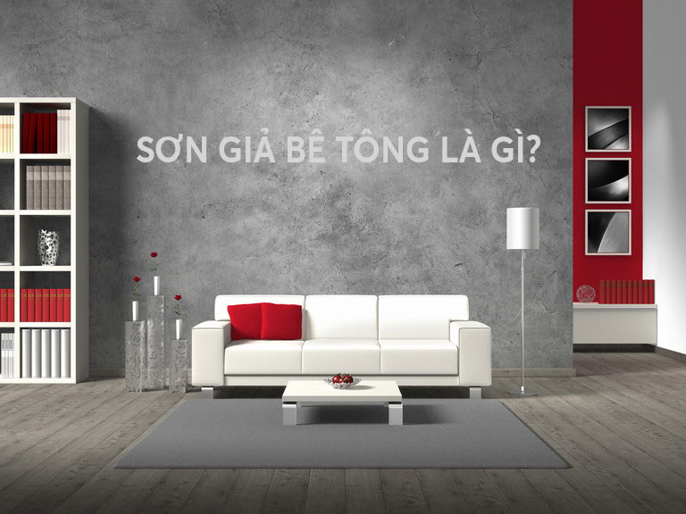 Sơn hiệu ứng bê tông