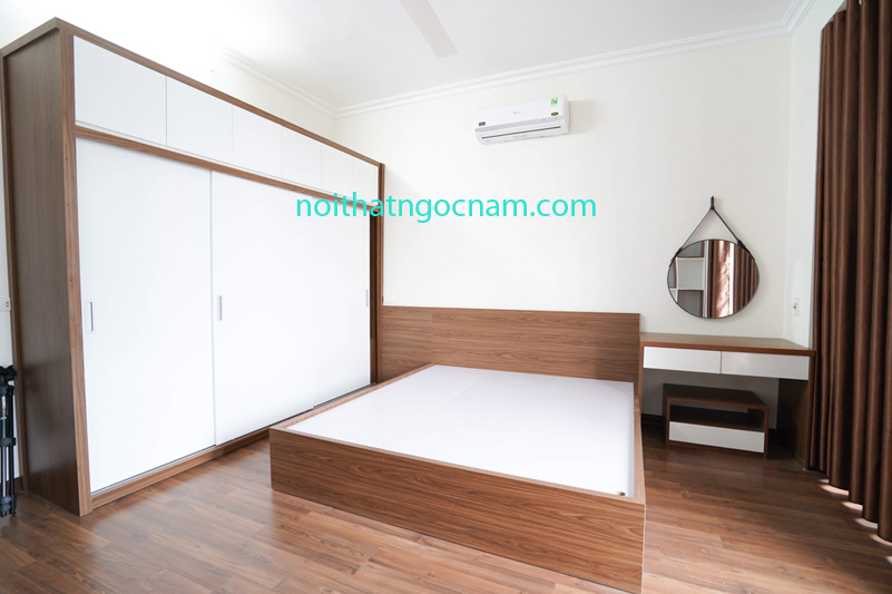 Báo giá mẫu tủ quần áo Melamine An Cường