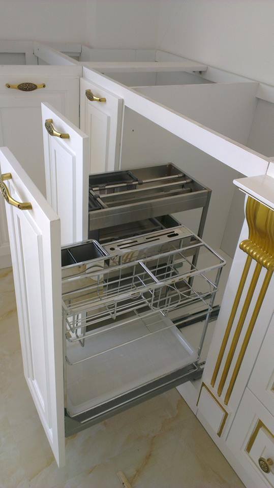 giá phụ kiện tủ bếp inox 304 nhập khẩu chính hãng