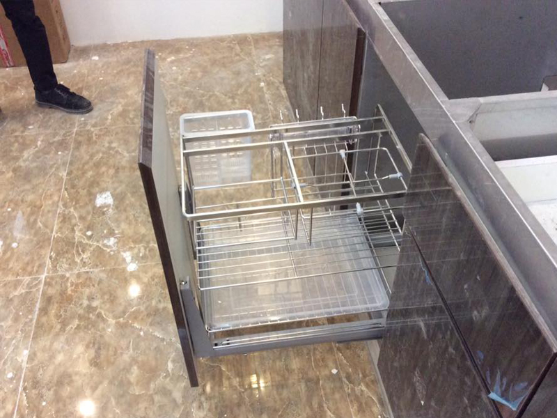 giá phụ kiện tủ bếp inox 304 nhập khẩu chính hãng