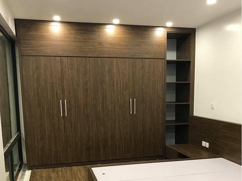 Mẫu tủ quần áo phủ Laminate