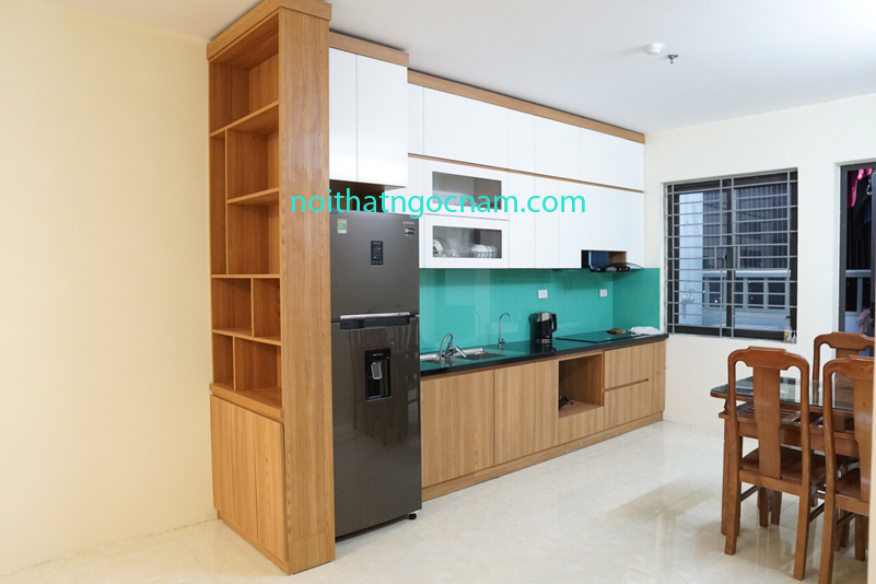 Mẫu tủ bếp chung cư