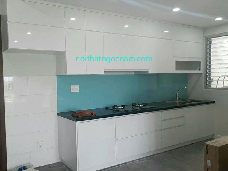 Mẫu tủ bếp chung cư